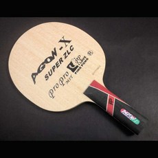 【雙兵桌球】 Pro Pro 桌球拍 AGON-X ST 直柄 SUPER ZLC PRO旋轉版, 1個, 86 +/- 1g