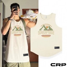 夏季新款美式運動背心，籃球速乾無袖坎肩，寬鬆跑步健身訓練吸濕排汗背心，休閒運動上衣