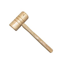 BC SHOP 蜜蠟用木槌子 碎蠟槌 Lycon 塊蠟硬蠟敲碎專用, 1個