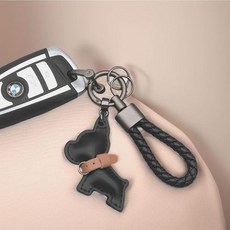 가죽 데일리 키홀더 가죽 강아지 키링 키링 선물 [1EA 또는 1set 구성]