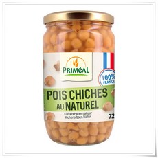 PRIMEAL 프리밀 내추럴 병아리콩, 4개, 720ml