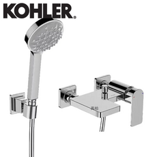 KOHLER 淋浴龍頭組, 鉻色, 1個