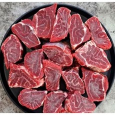아롱사태 사태 소사태 찜용 수육용 미국산 소고기 국거리 500g, 5cm