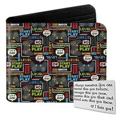 RoaCAP 모자 청소년용 남아용 지갑 쿨 지갑 게임 패드-블루 187504