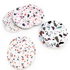 사라샵 세라믹 코스터 방수 찻잔