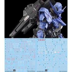 GHOST 고스트 MG 1 100 건담 비다르용 형광 습식 데칼 2매입
