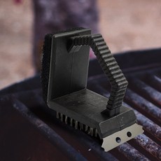 캠핑 그릴청소 브러쉬 스틸스크래퍼