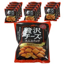 Kikuya Luxury Cheese Snacks for Adults 成人奢華起司點心 明太子起司口味, 12個, 30g