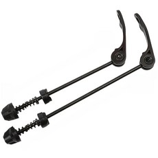 자전거 액슬 퀵 릴리즈 스큐어 앞뒤 휠 허브 액세서리 로드 바이크 산악 MTB BMX에 적합, 02 Rear quick release, 1개