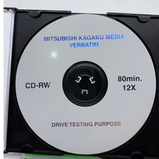 三菱/威寶 單片50片 CD-RW 12X 700MB可重覆燒錄空白光碟, 1個