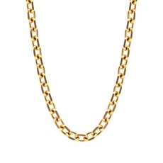 니알라야주얼리 라운드 케이블 체인 네크리스