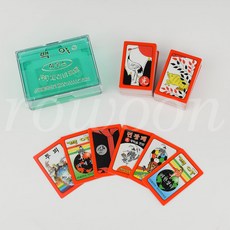 백야 화투 하우스용 작은화투 설날 설 명절게임, 1개