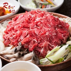 척롤 목심(목등심) 불고기용 500g+500g 수입소고기, 2개, 500g