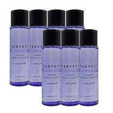 미샤 퍼펙트 립앤아이 메이크업 리무버 워터프루프, 7개, 100ml