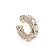 저스틴클렌큇 크리스털 장식 싱글 이어 커프