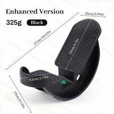 휴대용 다리 마사지기 아킬레스건 스트레칭 기구 발목 관절 등반제한 장치 필라테스, 8. Enhanced Black