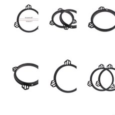 2pcs 6.5 "인치 자동차 스피커 방수 커버 카 혼을위한 스페이서 보호 72xb, 01 China Mainland