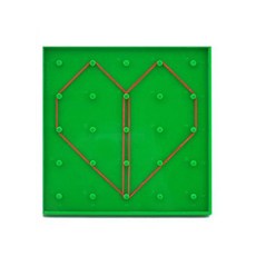 점 선 면 원형24핀 교육용 양면지오보드 손놀이 퍼즐 면적 도형