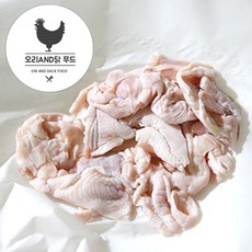 국내산 뼈없는 닭발 1kg 냉동 무뼈 [ 오리AND닭 푸드], 1개