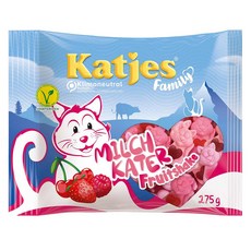 Katjes 카제스 패밀리 밀크 캣 프루트셰이크 275g 4개