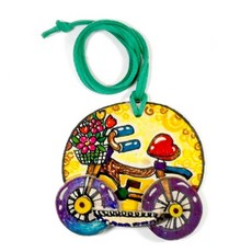 나무 자전거 목걸이 만들기, 본상품