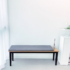 NORIS 長椅坐墊芯+坐墊套, 灰色