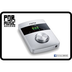 【搖滾玩家樂器】全新 Focusrite Forte 錄音介面 MAC Windos 攜帶式 錄音 介面, 銀色