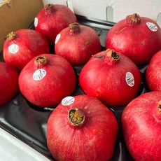 우즈베키스탄 미국산 생석류 1kg 2kg 5kg 고당도 석류 생과, 1박스, 1kg(3과수내외)