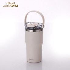 쉬젤 워터짐 텀블러, 1개, 600ml, 밀크크리미