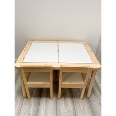 IKEA 兒童桌 實木桌椅組