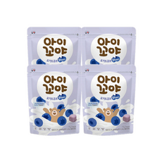 요거트 큐브 블루베리 4개, 5개, 17g
