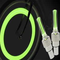 라이즈올 LED 자전거 바퀴등 2P 자전거안전경고조명 자전거바퀴등