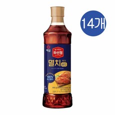 CJ 하선정 멸치액젓, 800g, 14개