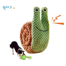 윈티크 터그놀이로도 사용가능한 노즈워크 장난감, 1개, E 그린 달팽이