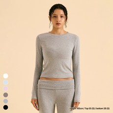 [콘치웨어] 베이직 롱 슬리브 티셔츠 (6colors) 필라테스 요가