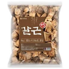 국산 말린 칡뿌리 갈근, 1kg, 1개