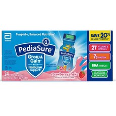 페디아슈어 딸기 쉐이크 237ml x24병 Pediasure Strawberry, 24개
