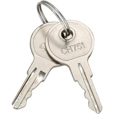 CH75 75CH 키 RV T핸들 사이드 박스 보관함 보트 진열장 도구 상자 담당 2팩과 호환됩니다, 10