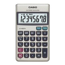 카시오 전자계산기 LC-403TV 초미니 사이즈, 단품