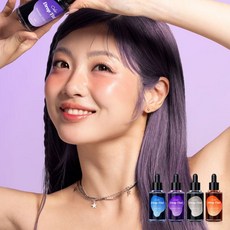 헤어플러스 셀프 염색 헤어 컬러 드롭 틴트 50ml DIY 포함