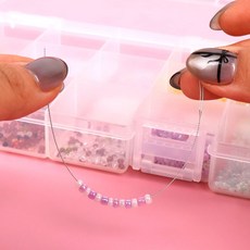 비즈공예 비딩 비즈바늘 0.4mm