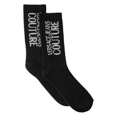 베르사체진쿠튀르 로고 프린트 양말