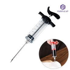 퍼플업 조리용주사기 미트인젝터 요리주사기 염지 주사기 고기 양념 소스 주입