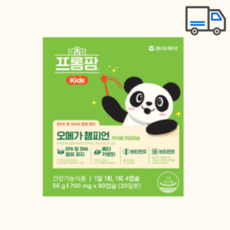 동아제약 프롬팜 오메가 챔피언 80캡슐, 1박스, 80정