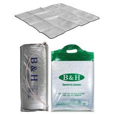 국산 BH 은박돗자리+비닐 보관용 가방(130cmx150cm), 국산 BH 은박돗자리+비닐 보관용 가방
