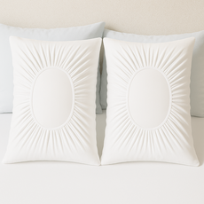 다용도 부직포 일회용 청결 베개 커버 2개입, 1팩(2개입), 화이트