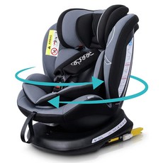 Reecle 360 ~ 12 (0-36kg) ISOFIX 어린이 시트 ° 회전식 신생아 세경 대응 안전 벨트
