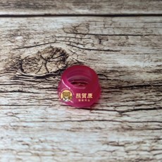 NISSEI日本精密耳套固定環耳溫槍收納盒，適用於泰爾茂TERUMO耳溫槍，配件收納一次到位, 1個, 耳套固定環-粉