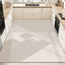 롱샹 주방매트 대형 가죽 주방 욕실 발매트 미끄럼방지 방수 싱크대매트 다용도 커팅 가능 매트, A01
