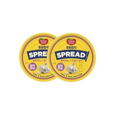 동원 동원참치 스프레드 갈릭마요 2개, 100g, 3세트